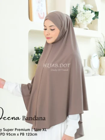 Deena HIjab Khimar Bandana Jersey Premium Original By HIJAB.DOT