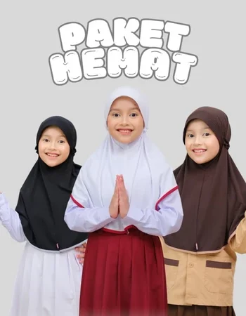 Bundle Hijab Instan Anak Shofie Kidz Jilbab Anak Jersey Premium By HIJAB.DOT