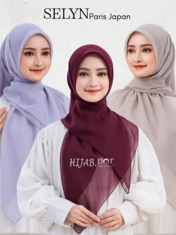 Selyn Paris Japan (Hijab Segi empat Paris Japan Premium) By HIJAB.DOT