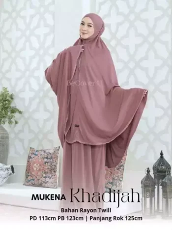 Khadijah Mukena Dewasa Premium By BeCover U